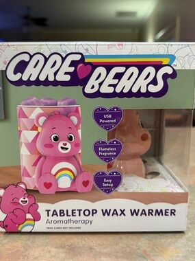 Care Bears Pink Rainbow Aromatherapy Tabletop Wax Warmer